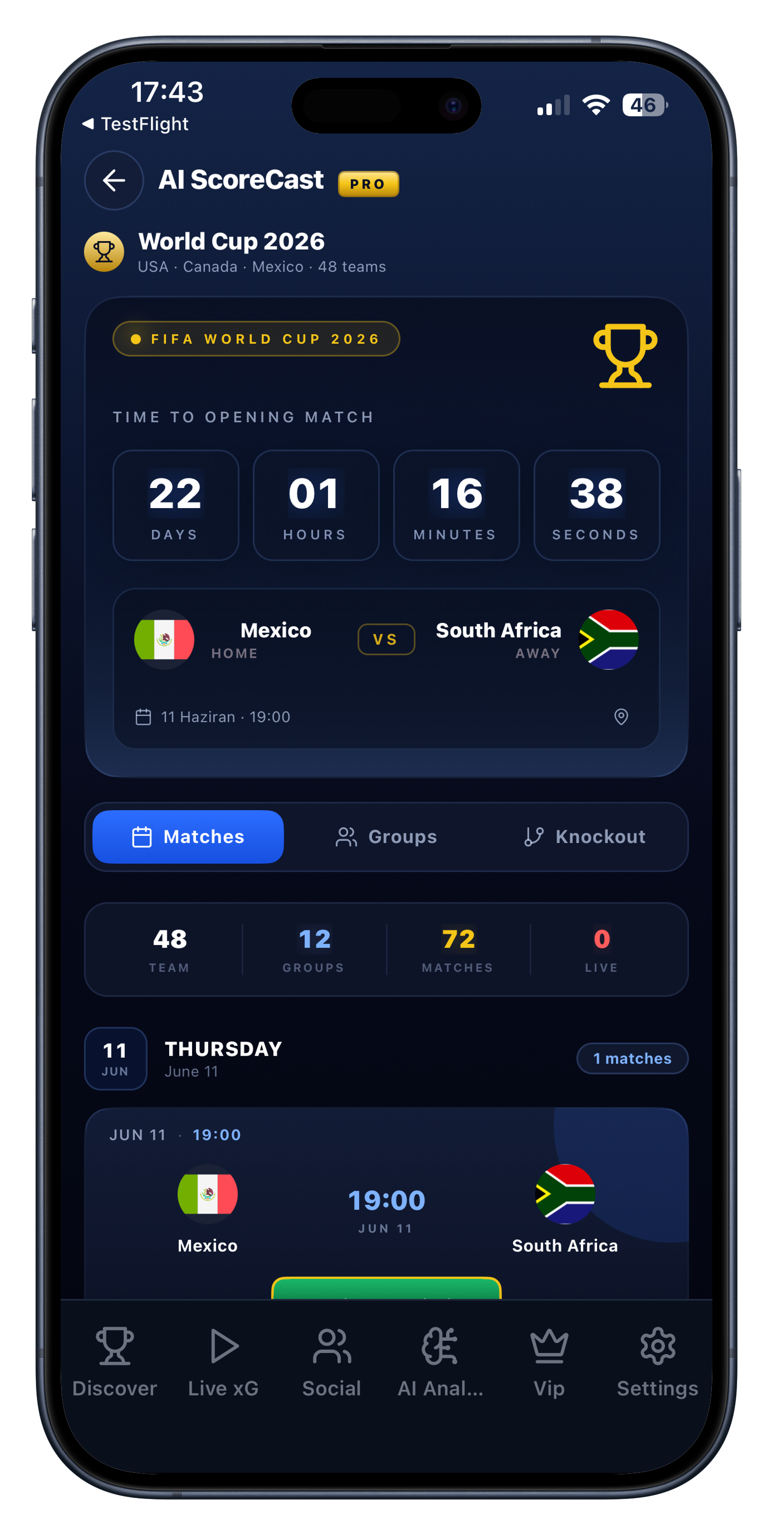 World Cup 2026 screen